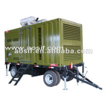 Mobile type soundproof diesel Genset with power 20kw-1000kw